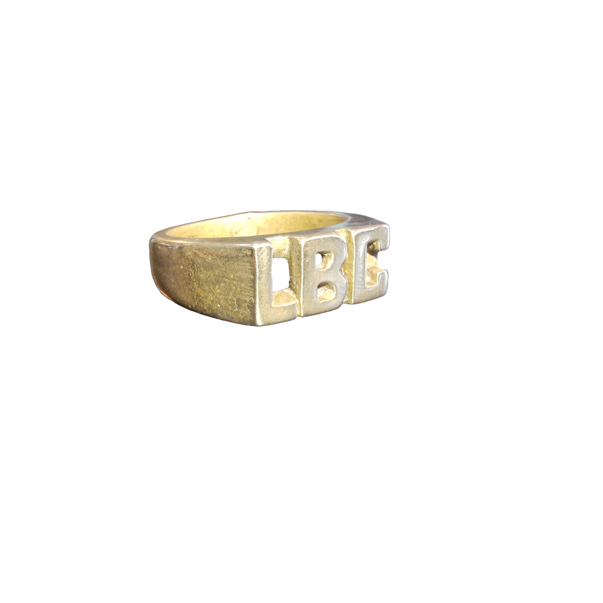 PREORDER - Yellow Brass LBC Ring