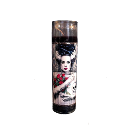 Bride of Frankenstein Prayer Candle