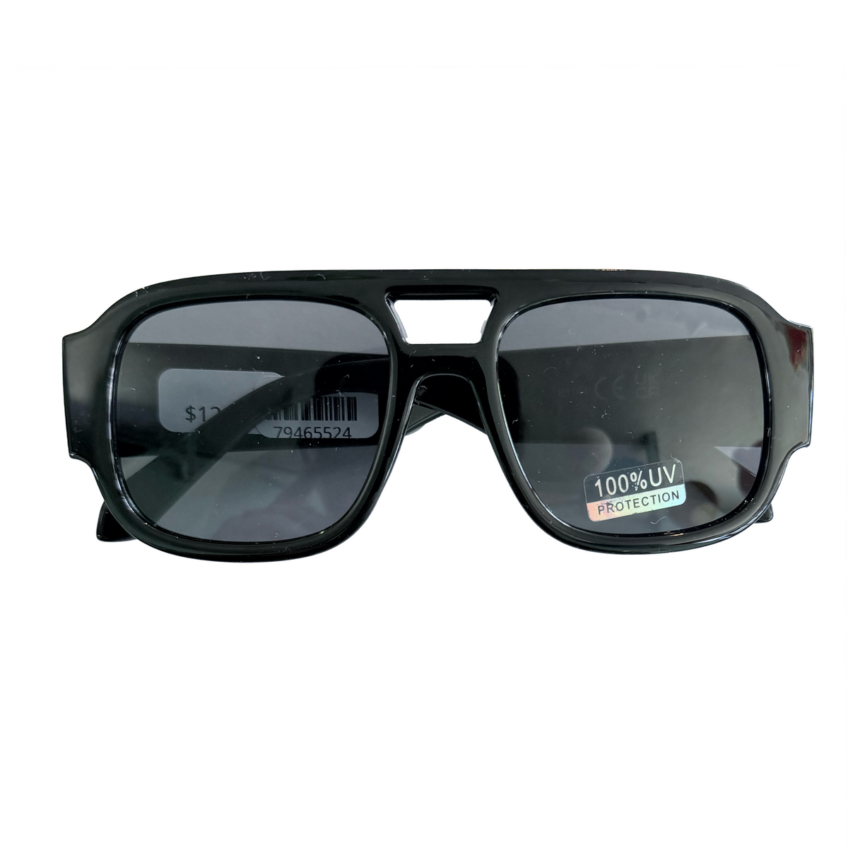 Bright Summer Straight Aviator Sunglasses