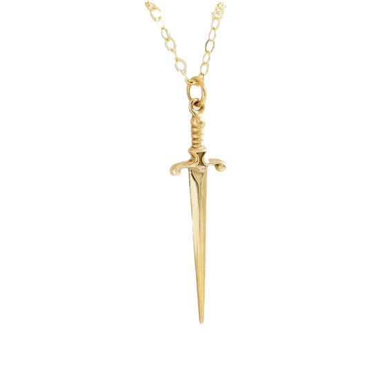 Bronze Sword Necklace