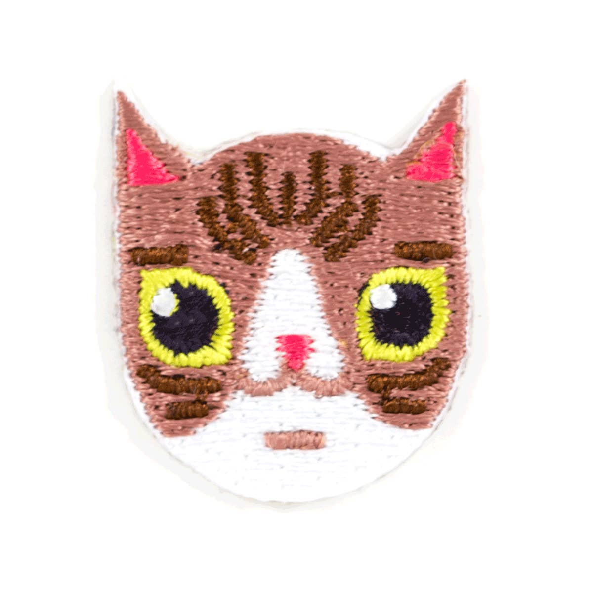 Cat Embroidered Sticker Patch