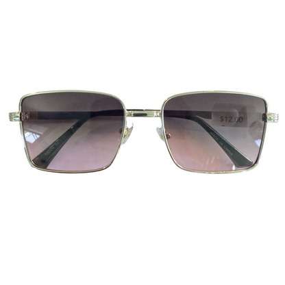 Bright Tinted Classic Block Sunglasses