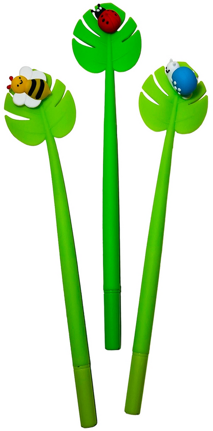 Bug Leaf Gel Pens