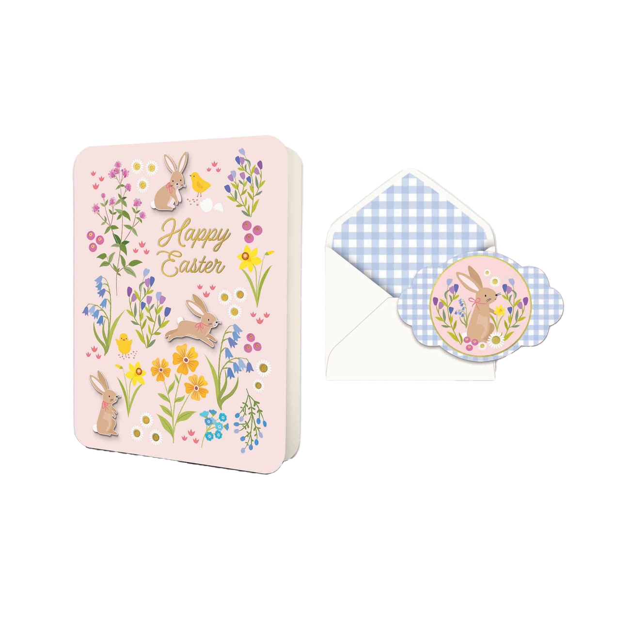 Bunny Tails Time Deluxe Easter Card