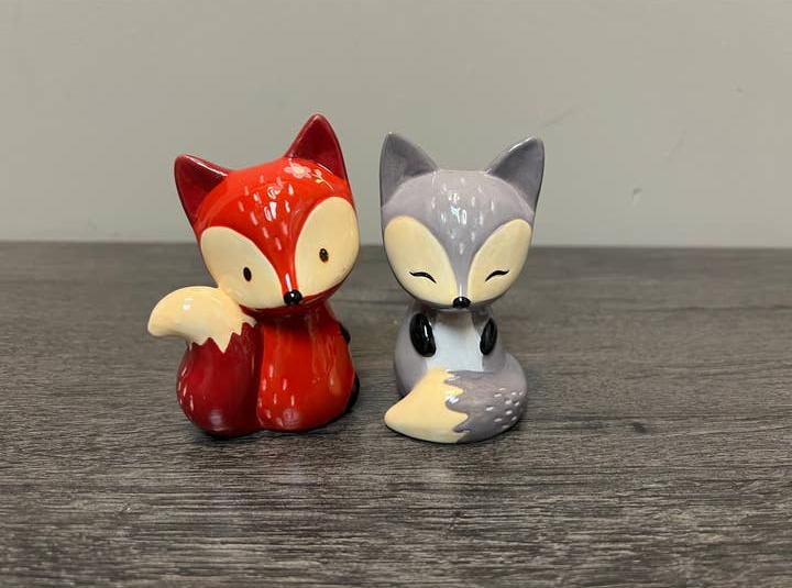 Sweetie Fox Salt and Pepper Shakers