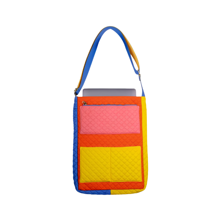 Go-Go Colorblock Laptop Tote