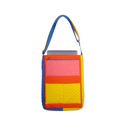 Go-Go Colorblock Laptop Tote