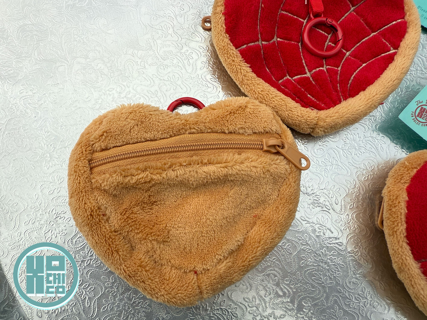 Heart Pan Dulce Coin Purse keychain