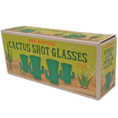 Cactus Shot Glasses (Set of 4)