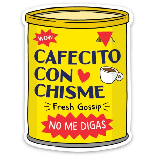 Cafecito Sticker