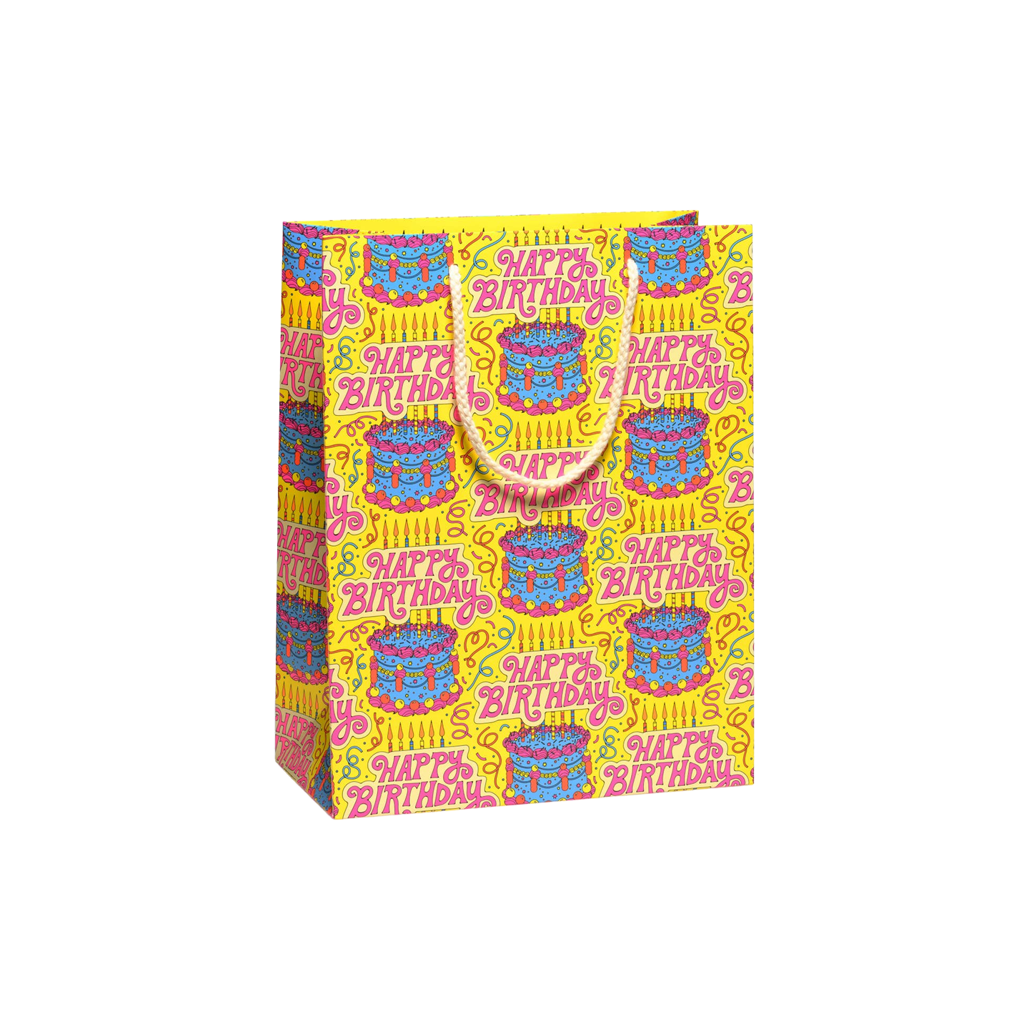 Cake and Confetti Large Gift Bag