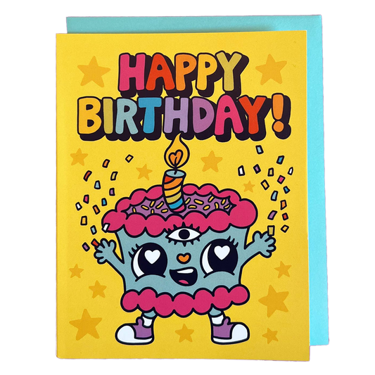 Happy Cake Birthday Card