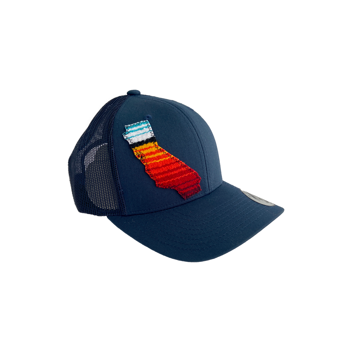Serape California Curved Brim Snapback