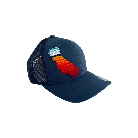 Serape California Curved Brim Snapback