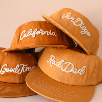 California Flat Brim Hat