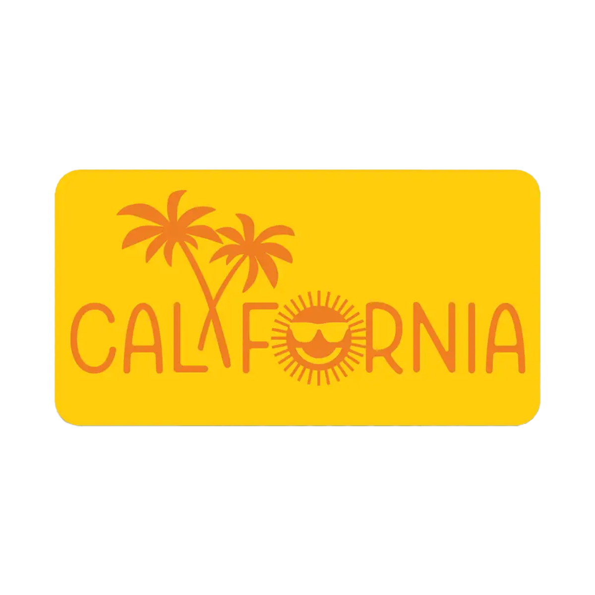 California Palms Sticker