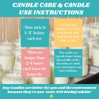 Dear Dad Candle