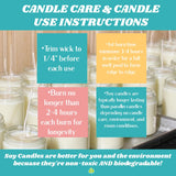 Dear Dad Candle