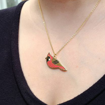 Cardinal Necklace