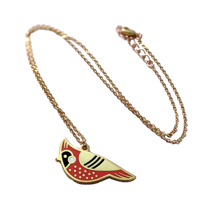 Cardinal Necklace