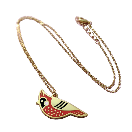 Cardinal Necklace