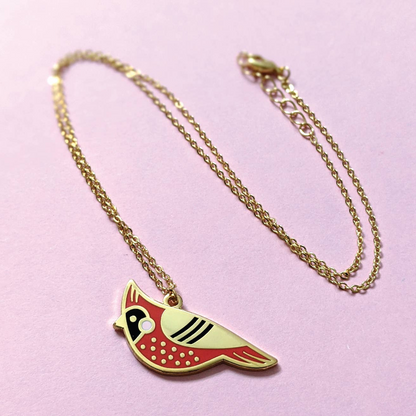 Cardinal Necklace