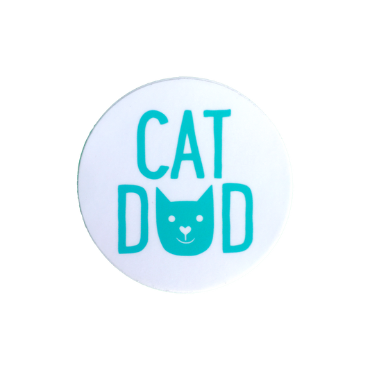 Cat Dad Sticker