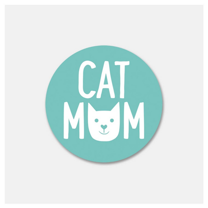 Cat Mom Sticker