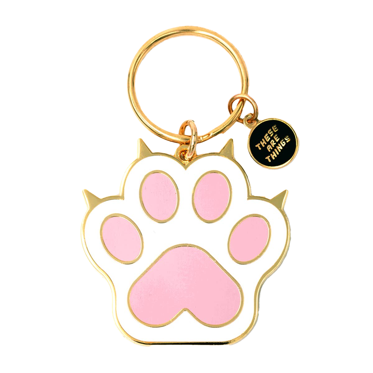 Cat Paw Keychain