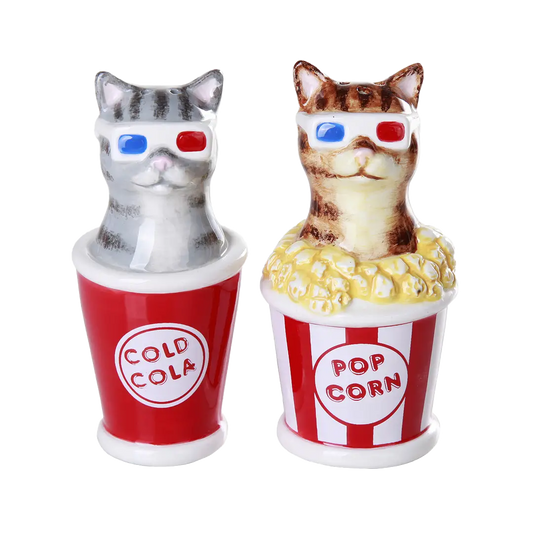 3D Kitty Cats Salt and Pepper Shaker Set