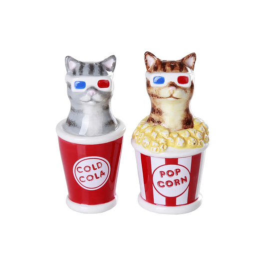 3D Kitty Cats Salt and Pepper Shaker Set