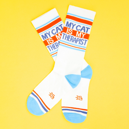 My Cat is My Therapist - Unisex Socks