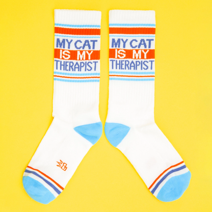 My Cat is My Therapist - Unisex Socks