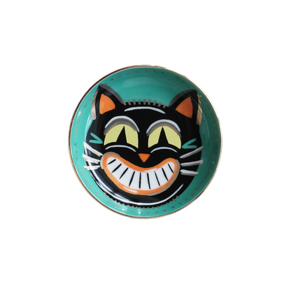 Vintage Cat Trinket Dish