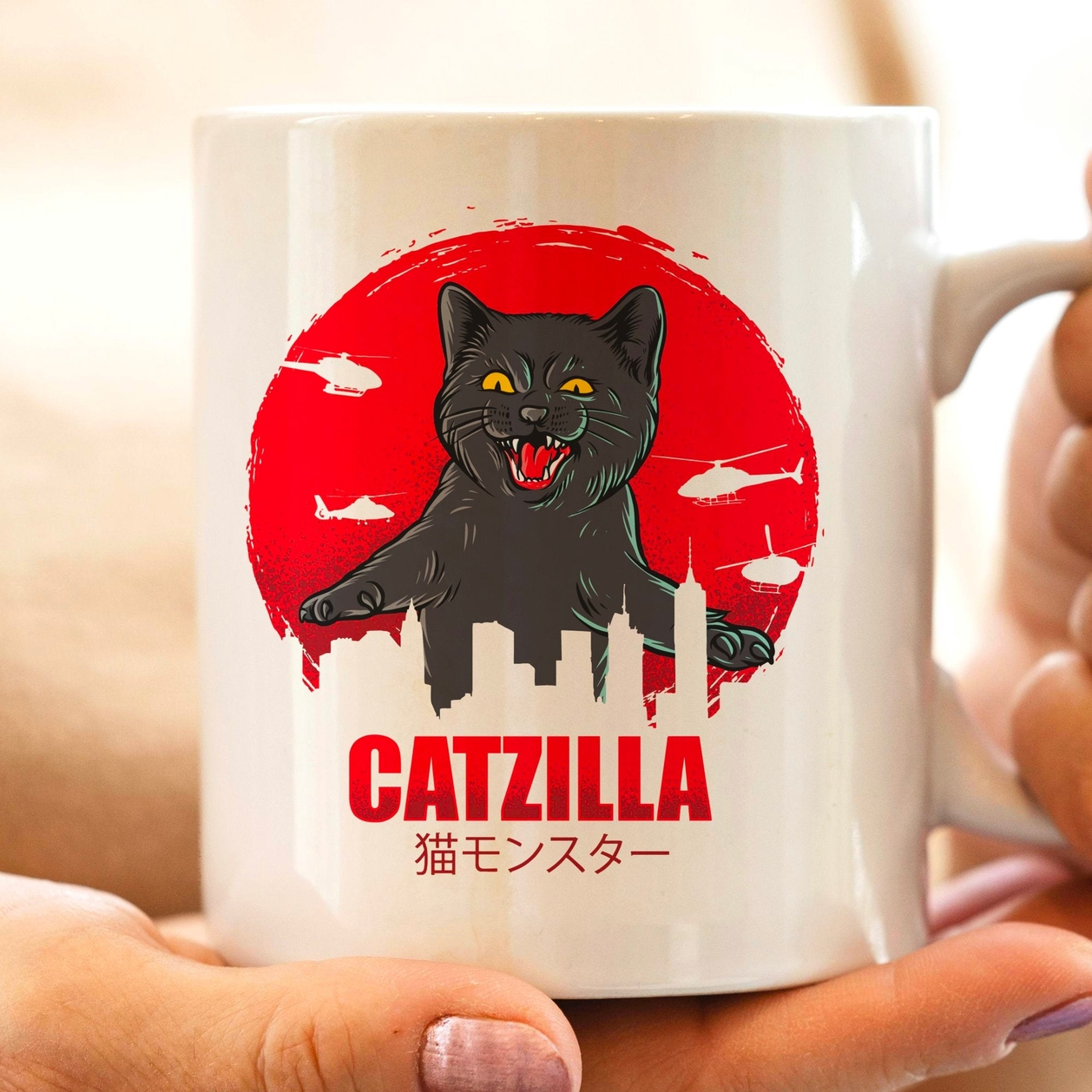 Catzilla 11oz Coffee Mug