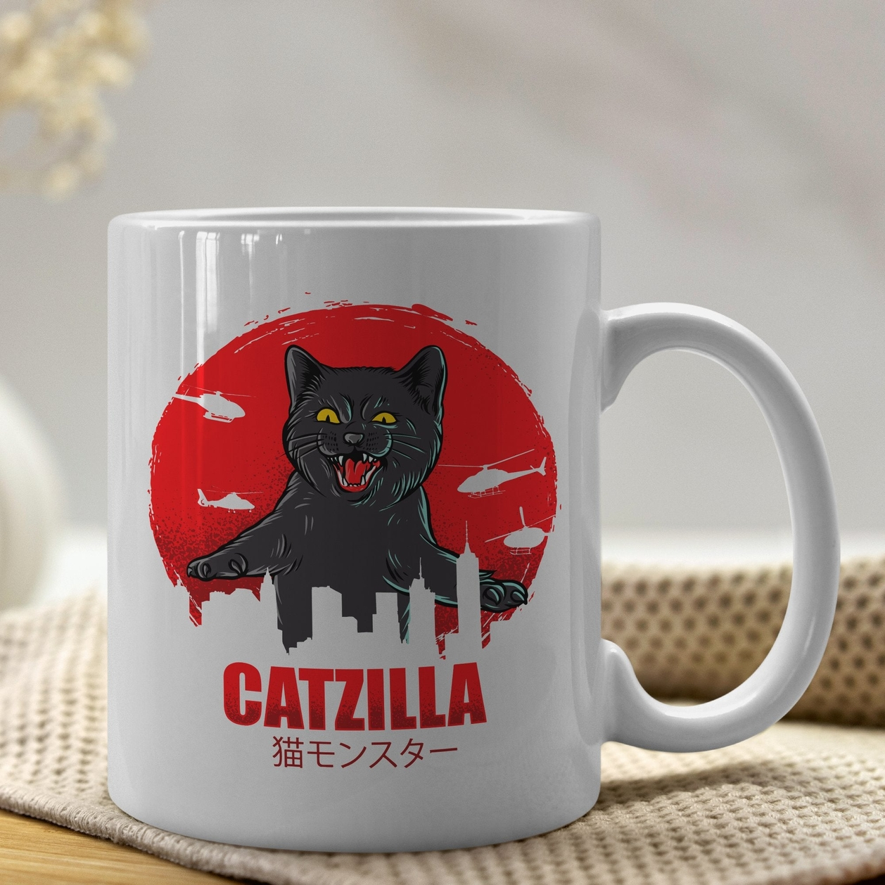 Catzilla 11oz Coffee Mug