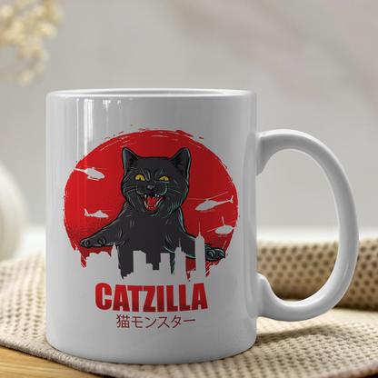 Catzilla 11oz Coffee Mug