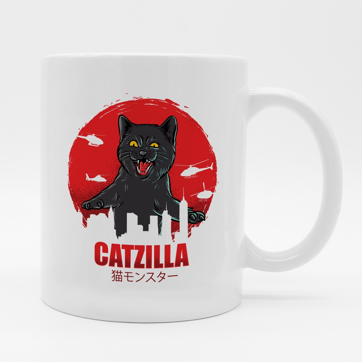 Catzilla 11oz Coffee Mug