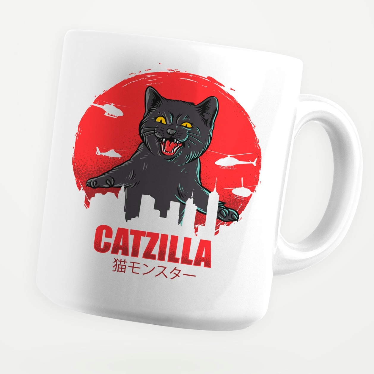 Catzilla 11oz Coffee Mug