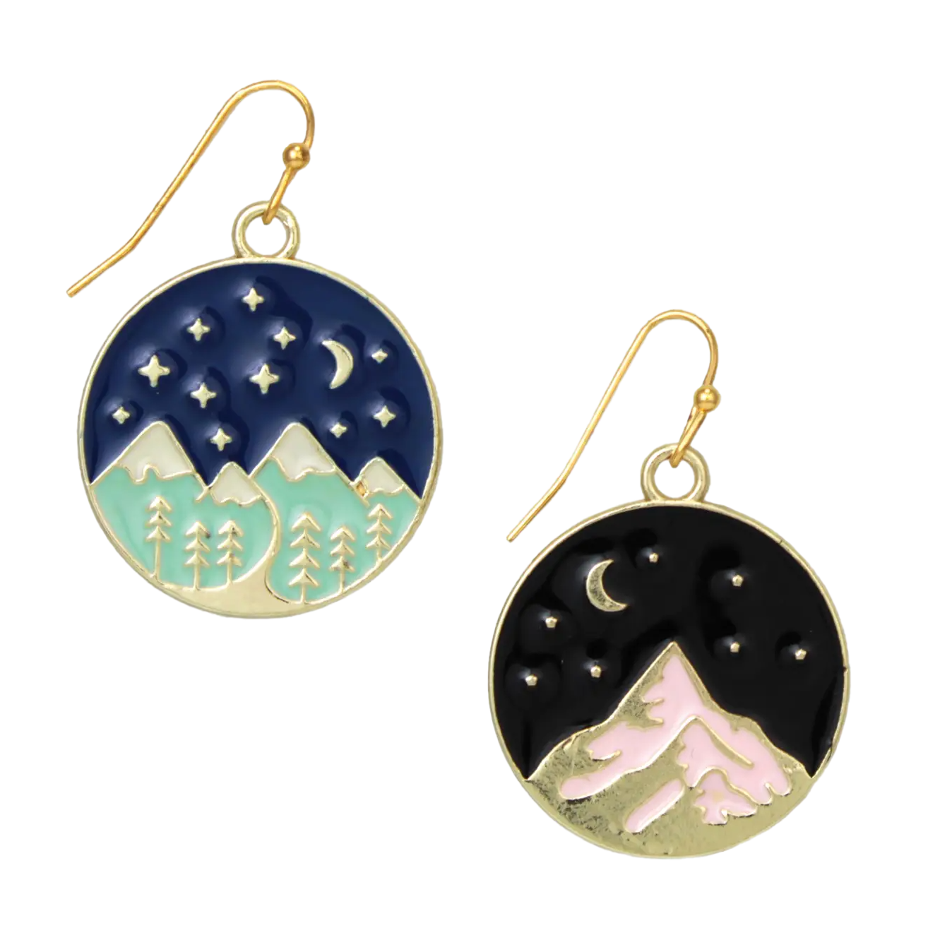 Celestial Mountain Range Earrings