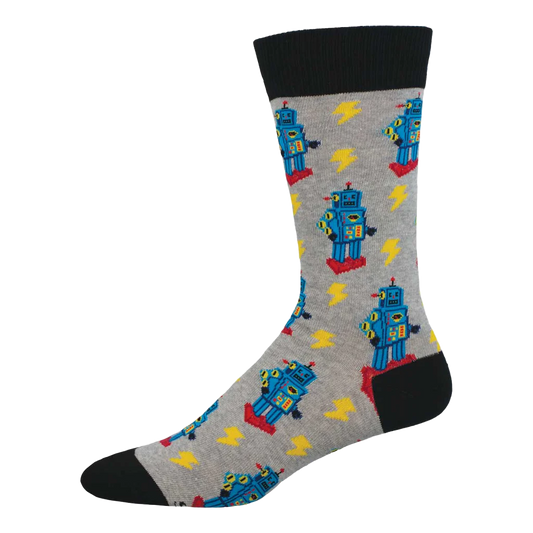 Charge of the Robots  - Men's Socks