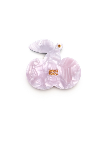 Cherries Swing-Hinge Folding Compact Mirror