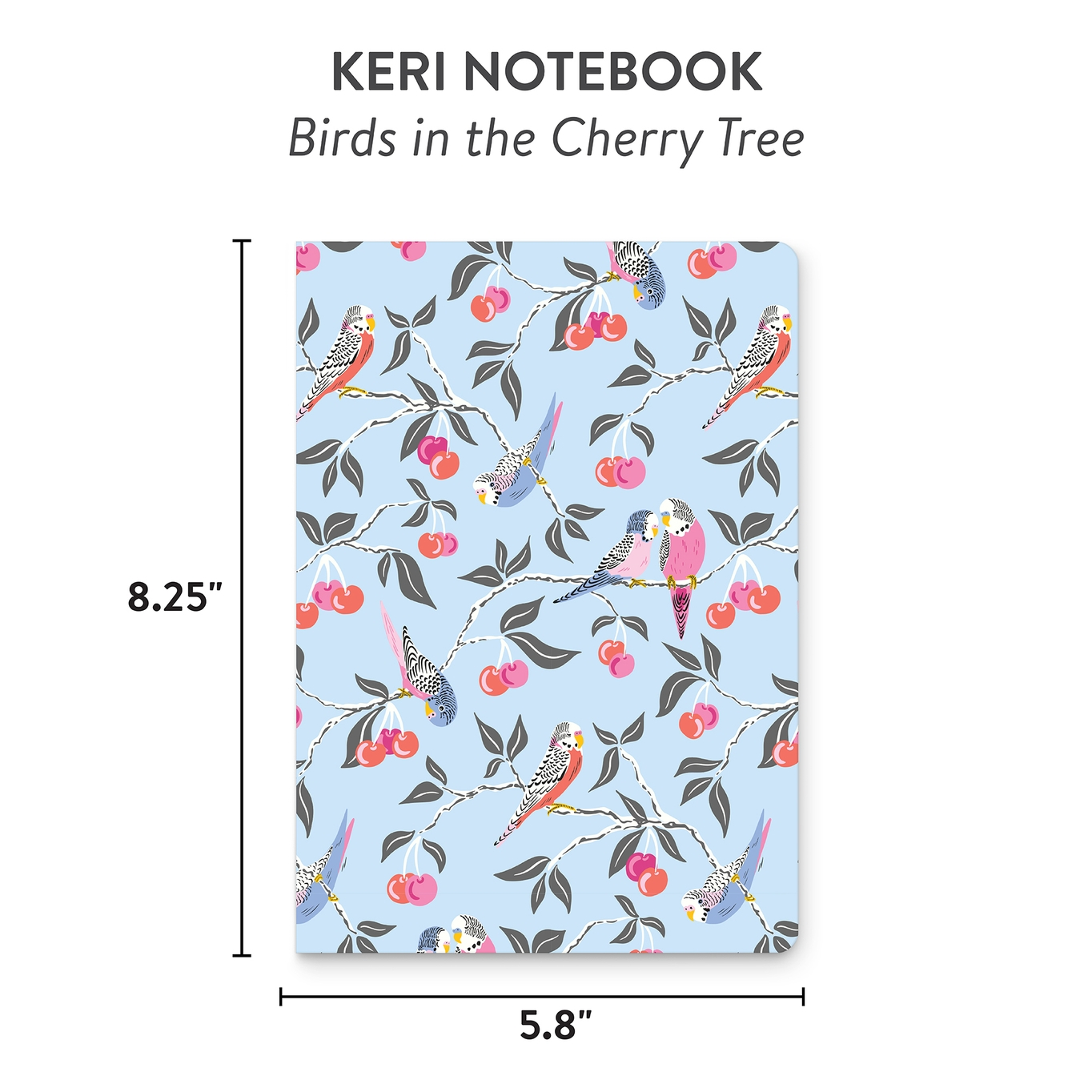 Birds in the Cherry Tree Keri Notebook