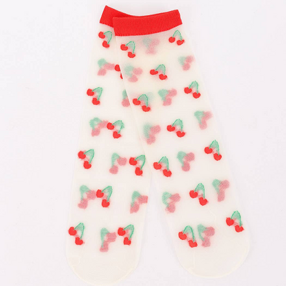 Fruit Sheer Socks