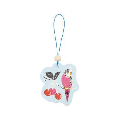 Birds in a Cherry Tree Car Air Freshener