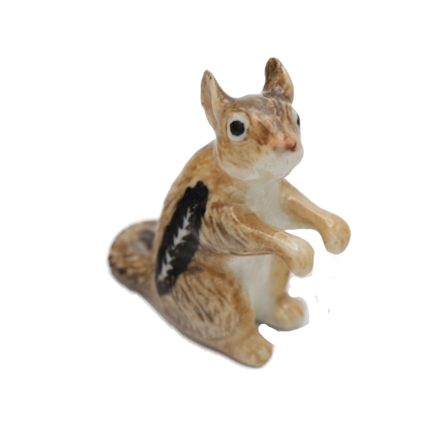 Chipper Chipmunk Porcelain Miniature