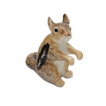 Chipper Chipmunk Porcelain Miniature