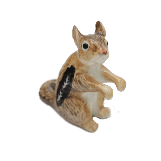 Chipper Chipmunk Porcelain Miniature