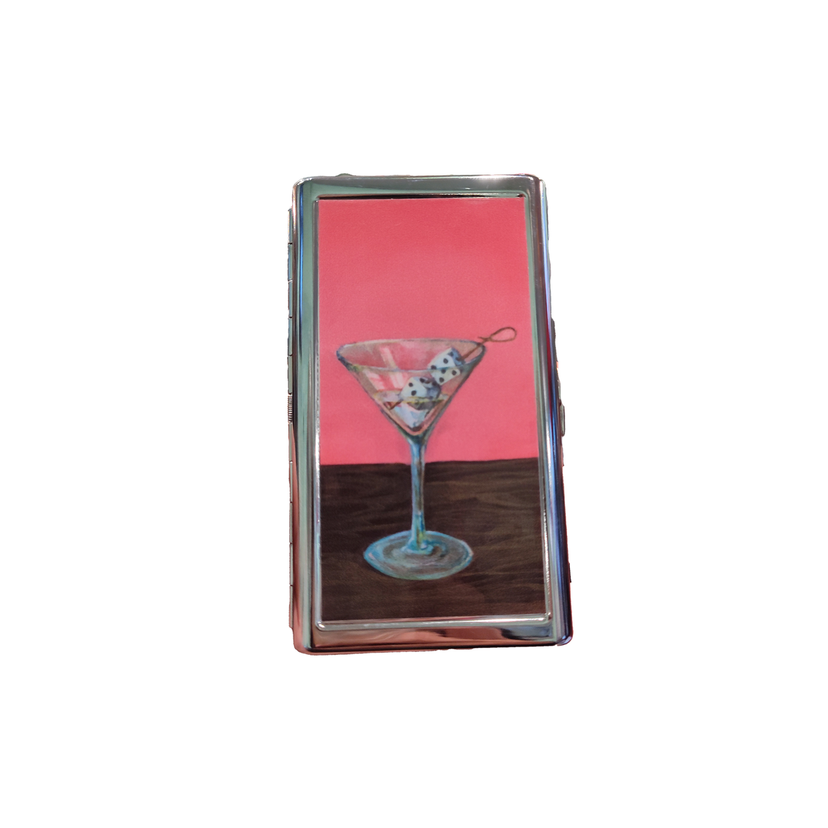 Dice & Martini Cigarette Case