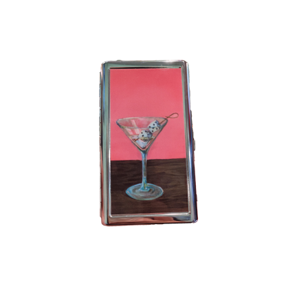 Dice & Martini Cigarette Case